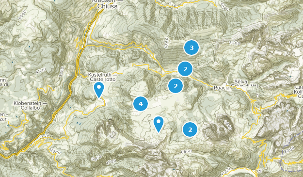 Kastelruth, Trentino-South Tyrol Map