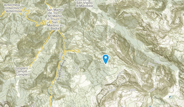 La Val, Trentino-South Tyrol Map