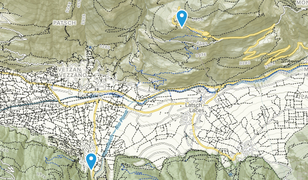 Laces, Trentino-South Tyrol Map