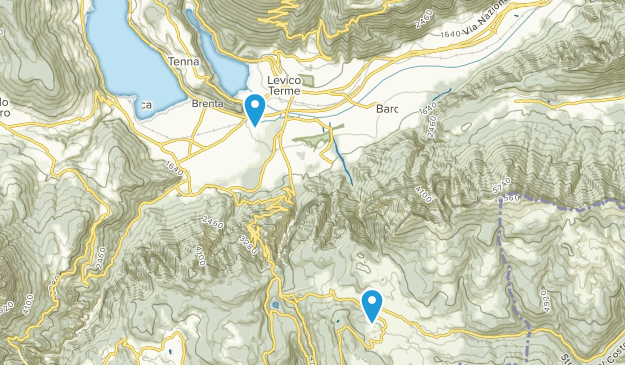 Levico Terme, Trentino-South Tyrol Map