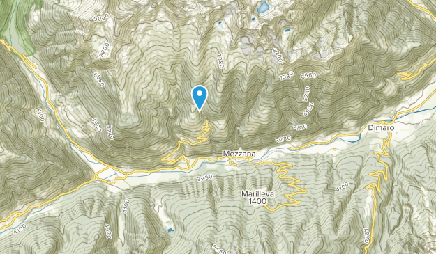 Mezzana, Trentino-South Tyrol Map