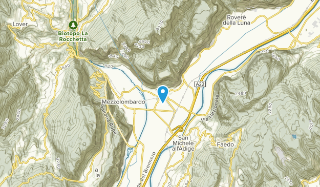 Mezzocorona, Trentino-South Tyrol Map