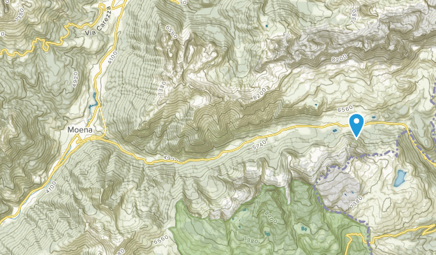 Moena, Trentino-South Tyrol Map