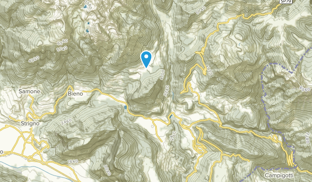 Pieve Tesino, Trentino-South Tyrol Map