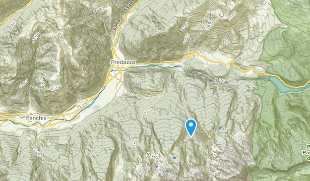 Predazzo, Trentino-South Tyrol Map