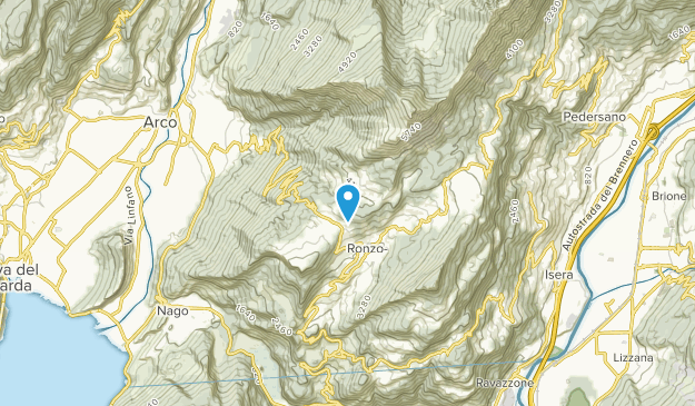 Ronzo-Chienis, Trentino-South Tyrol Map