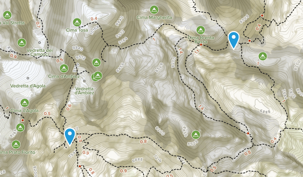 San Lorenzo Dorsino, Trentino-South Tyrol Map