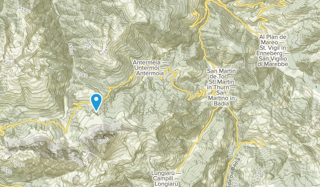 San Martino in Badia, Trentino-South Tyrol Map