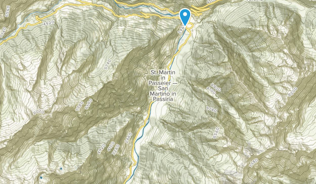 St. Martin in Passeier, Trentino-South Tyrol Map