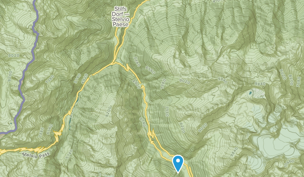 Stelvio, Trentino-South Tyrol Map