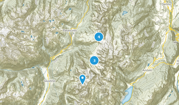 Tre Ville, Trentino-South Tyrol Map