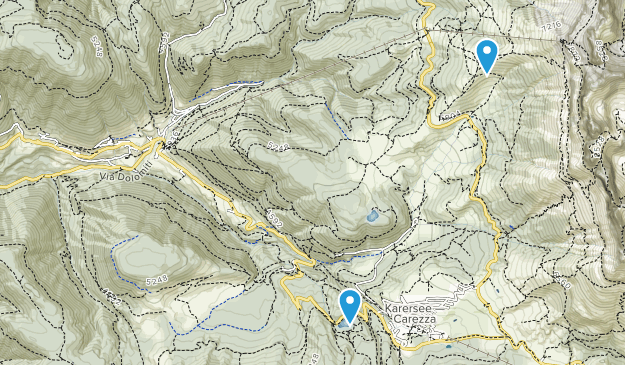 Welschnofen, Trentino-South Tyrol Map