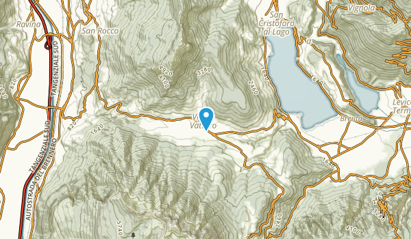 Vigolo Vattaro, Trento Map