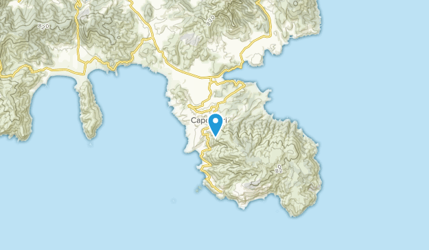 Capoliveri, Tuscany Map