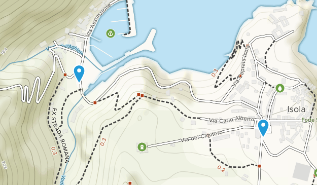 Capraia Isola, Tuscany Map