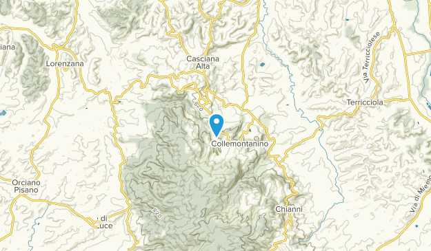 Casciana Terme Lari, Tuscany Map