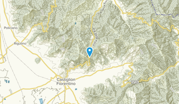 Castiglion Fiorentino, Tuscany Map