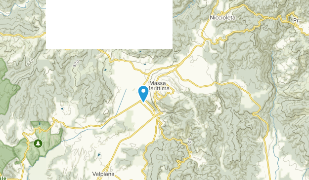 Massa Marittima, Tuscany Map