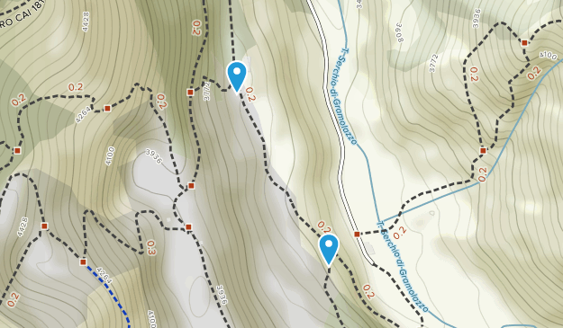 Minucciano, Tuscany Map