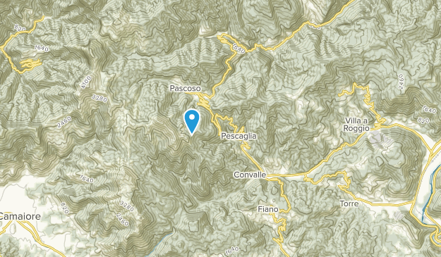 Pescaglia, Tuscany Map