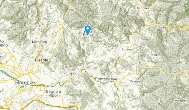 Pontassieve, Tuscany Map