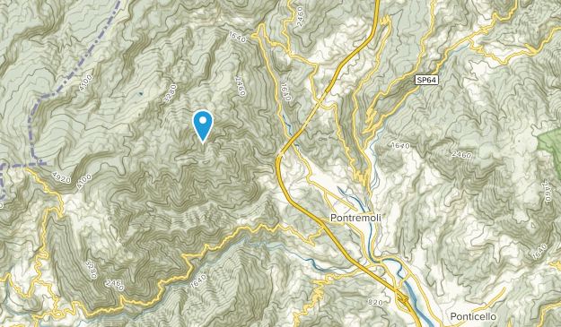 Pontremoli, Tuscany Map