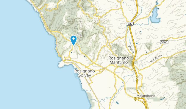 Rosignano Marittimo, Tuscany Map