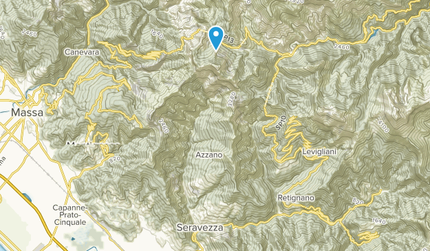 Seravezza, Tuscany Map