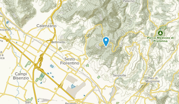Sesto Fiorentino, Tuscany Map