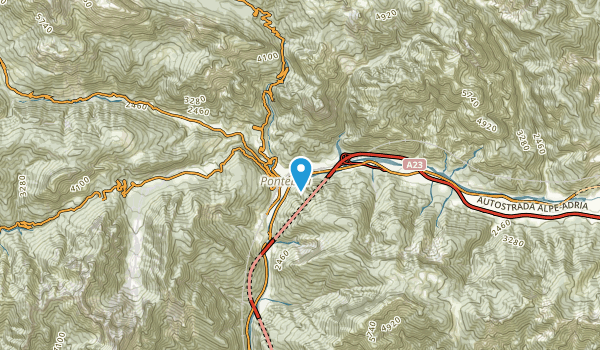 Pontebba, Udine Map