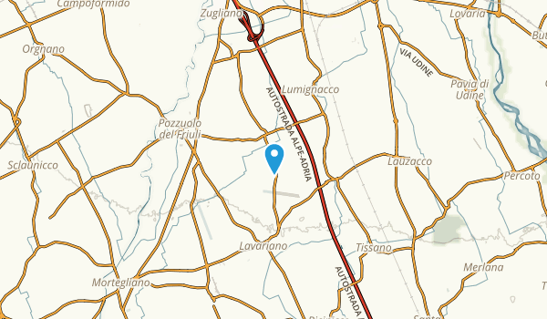 Pozzuolo Del Friuli, Udine Map