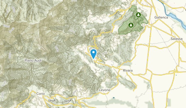 Forno Canavese, Umbria Map