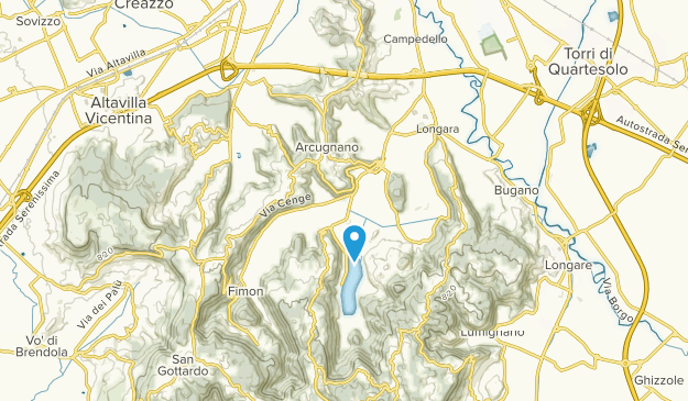 Arcugnano, Veneto Map