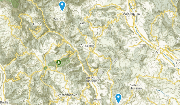 Crespadoro, Veneto Map