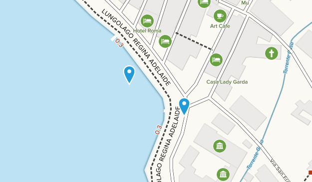 Garde, Veneto Map