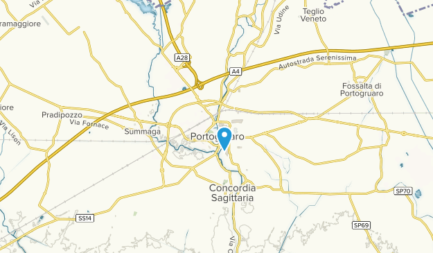 Portogruaro, Veneto Map