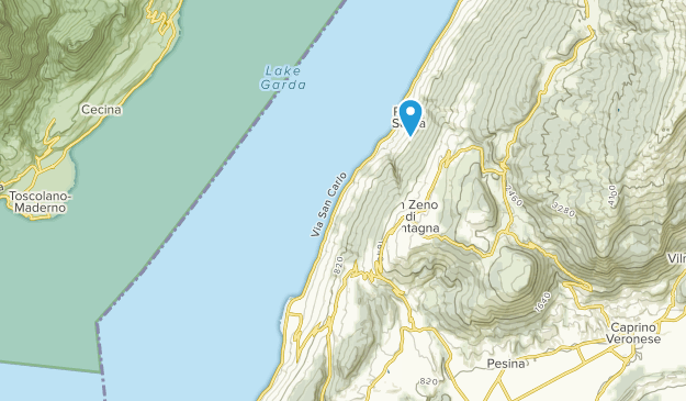 Torri del Benaco, Veneto Map