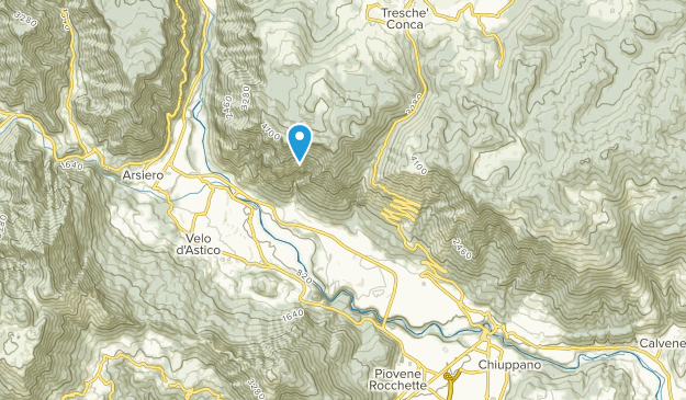 Cogollo del Cengio, Veneto Map