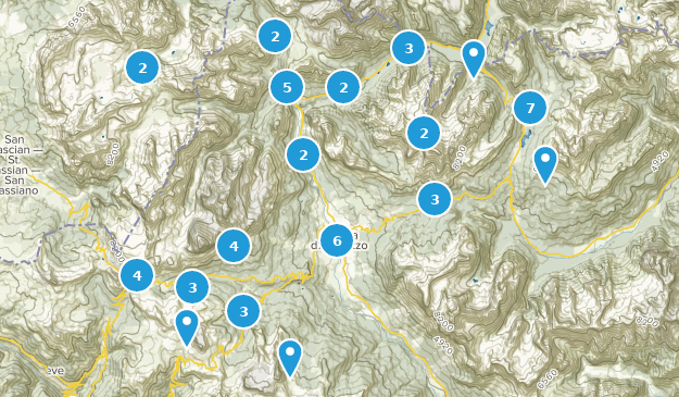 Cortina d'Ampezzo, Veneto Map