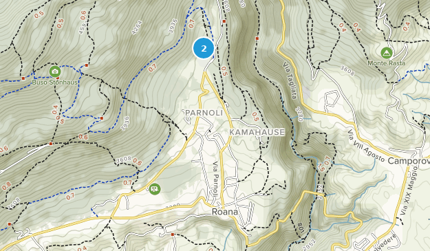 Roana, Veneto Map