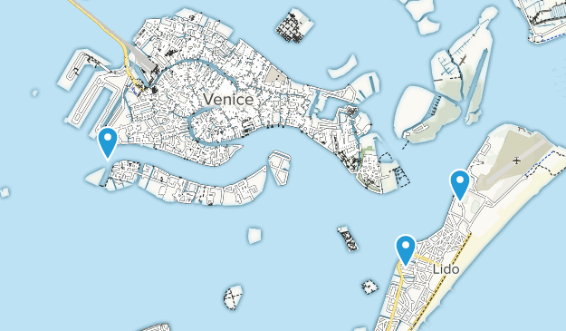 Venise, Veneto Map