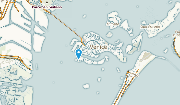 Venice, Venezia Map