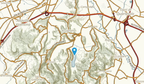 Arcugnano, Vicenza Map