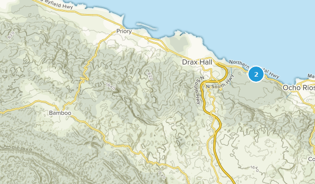 Bamboo, Saint Ann Map