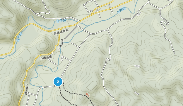 東白川郡, 福島県 Map