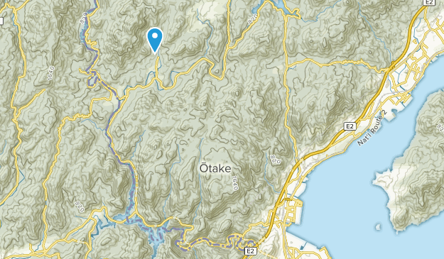 Ōtake, Hiroshima Map