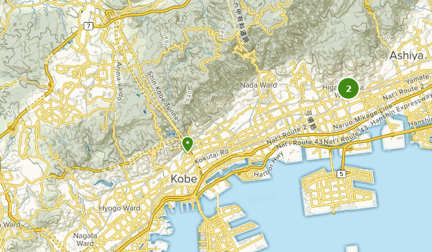 Kōbe, Hyōgo Map