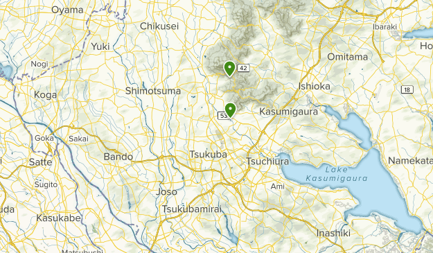 Tsukuba Shi, Ibaraki Map