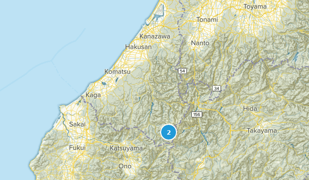 Hakusan, Ishikawa Map
