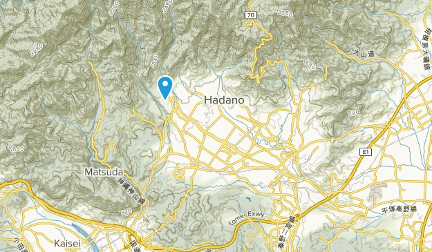 Hadano, Kanagawa Map